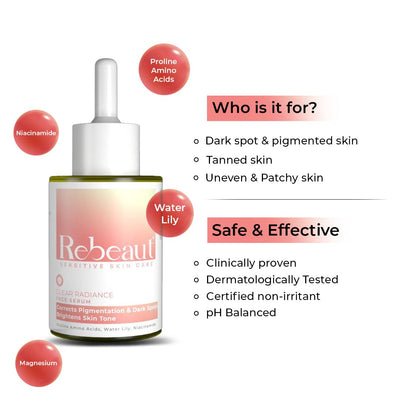 REBEAUT Clear Radiance Face Serum