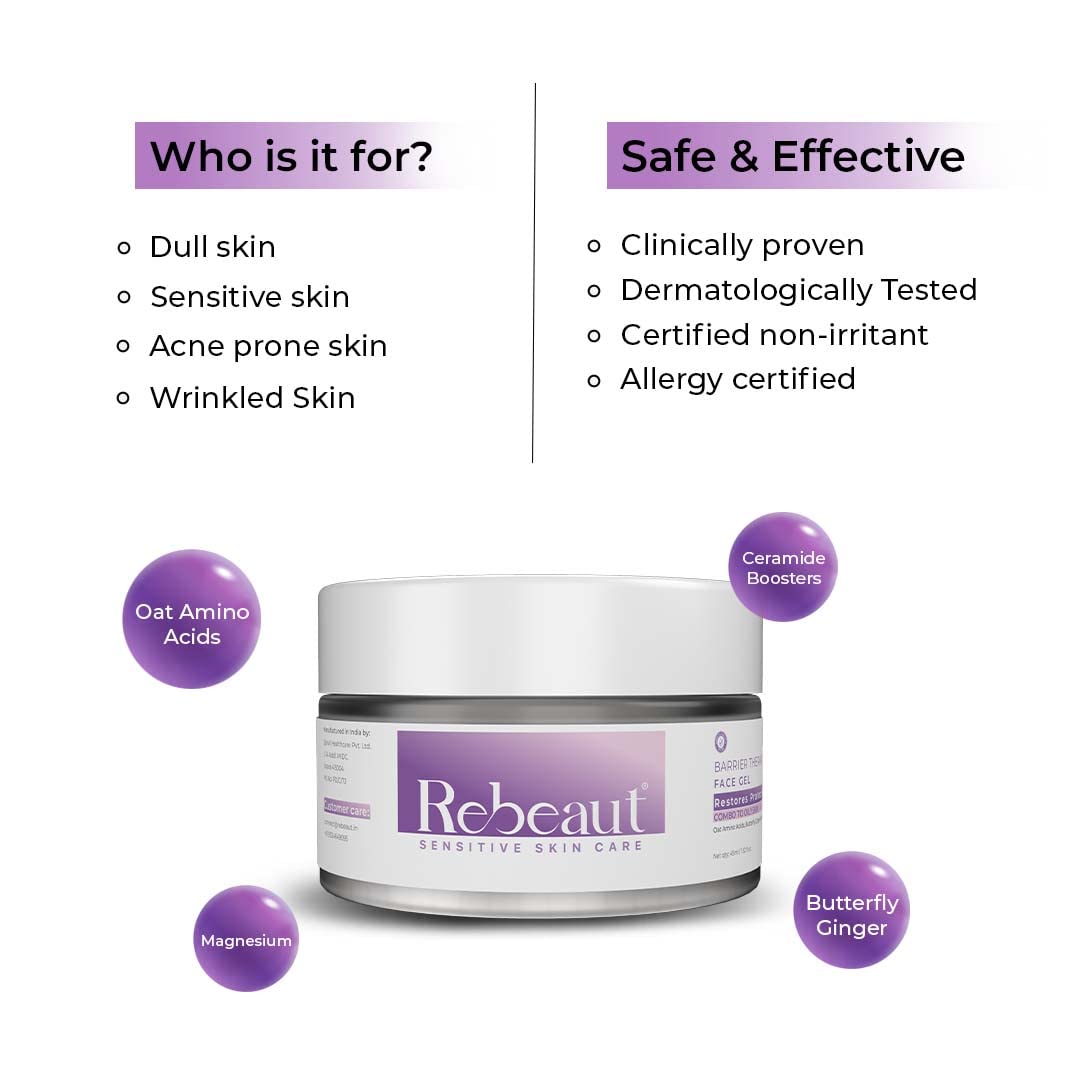 Rebeaut Barrier Therapy Face Gel